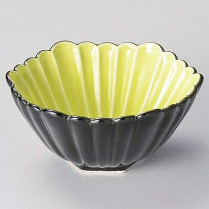【まとめ買い10個セット品】和食器 ツ057-128 外黒グリン釉菊彫六角小鉢【ECJ】 22,109円