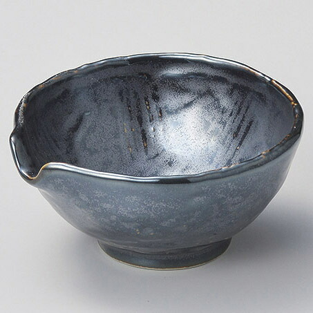 【まとめ買い10個セット品】和食器 イ079-338 鉄結晶片口小鉢【ECJ】