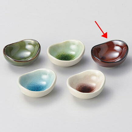 【まとめ買い10個セット品】和食器 キ093-128 アメ釉 豆型珍味【ECJ】 11,699円