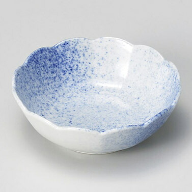 【まとめ買い10個セット品】和食器 ネ098-258 吹墨十二角菊型皿【ECJ】|マルシェ&キッチンカーWORLD