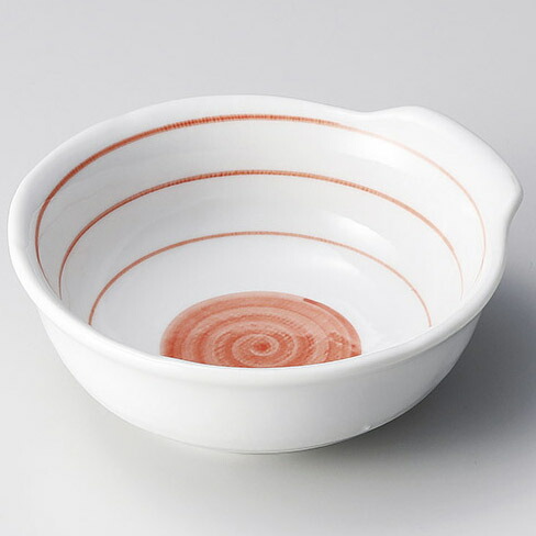 【まとめ買い10個セット品】和食器 ロ123-128 赤ライン 呑水【ECJ】