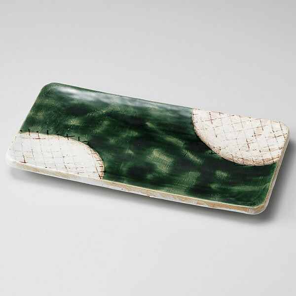 【まとめ買い10個セット品】和食器 キ164-018 志野織部 まな板皿【ECJ】