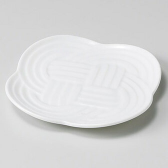 【まとめ買い10個セット品】和食器 カ232-158 白磁結小皿【ECJ】