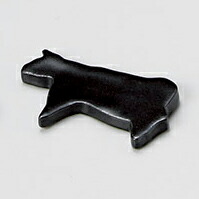 【まとめ買い10個セット品】和食器 ネ289-038 うし箸置き 黒【ECJ】 12,088円