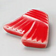 【まとめ買い10個セット品】和食器 カ290-468 赤釉結びきり箸置【ECJ】