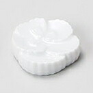 【まとめ買い10個セット品】和食器 コ289-598 牡丹 白 箸置き【ECJ】