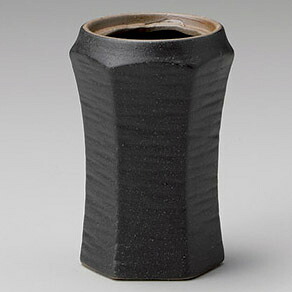 【まとめ買い10個セット品】和食器 テ300-308 黒備前串入れ【ECJ】