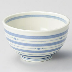 【まとめ買い10個セット品】和食器 ホ346-318 ぶるーライン多用丼(軽量)【ECJ】｜マルシェ＆キッチンカーWORLD