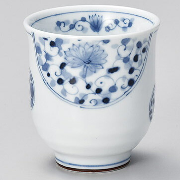 【まとめ買い10個セット品】和食器 ホ382-038 丸紋伊万里長湯呑【ECJ】