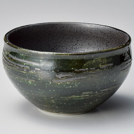 【まとめ買い10個セット品】和食器 ホ392-048 織部なごみ碗(小)【ECJ】