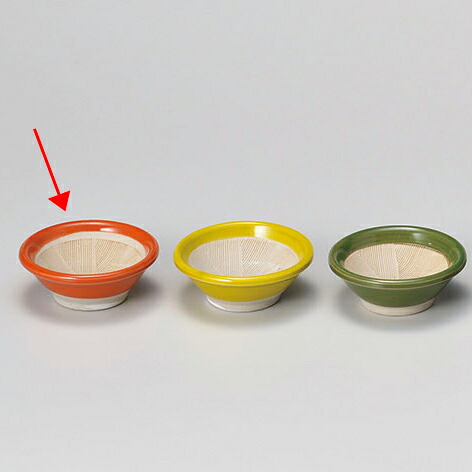 【まとめ買い10個セット品】和食器 カ419-328 オレンジ2.5寸すり小鉢【ECJ】