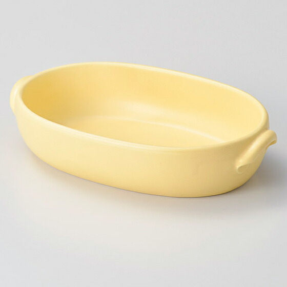 【まとめ買い10個セット品】和食器 ス604-028 リモーネオーバルグラタン(中)【ECJ】