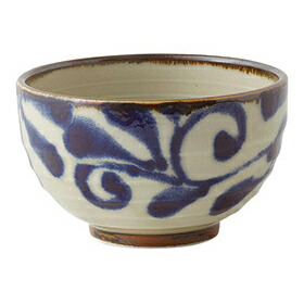 【まとめ買い10個セット品】和食器 ラ424-208 琉球るり唐草・サビ唐草 4.0多用丼【ECJ】 13,508円