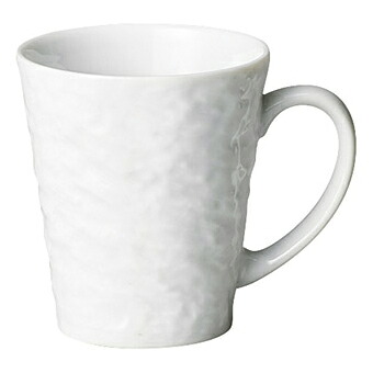 【まとめ買い10個セット品】和食器 ヤ562-348 ペトラ ホワイト マグカップ【ECJ】