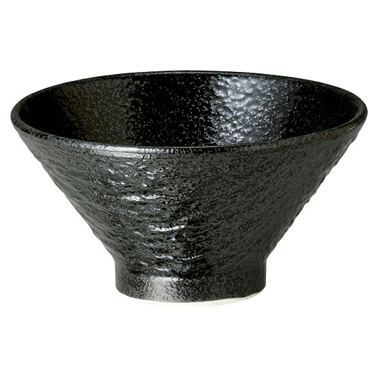 【まとめ買い10個セット品】和食器 ネ563-198 ペトラ ブラック PTハイグラウンドボウル18 BK【ECJ】