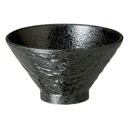 【まとめ買い10個セット品】和食器 ネ563-228 ペトラ ブラック PTハイグラウンドボウル14 BK【ECJ】
