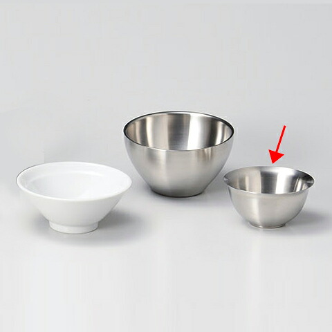 【まとめ買い10個セット品】和食器 ハ674-268 中空メタル18-8丼12cm【ECJ】