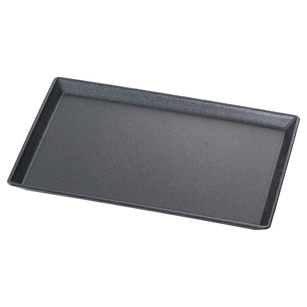 【まとめ買い10個セット品】和食器 エ712-018 [TA]スリムトレー ブラックパールNS30cm[艶消ノンスリップ加工]【ECJ】
