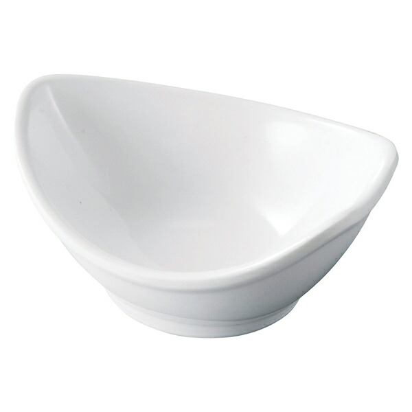 【まとめ買い10個セット品】和食器 ヌ725-118 [M]9.5雅ひとひら小鉢 白グロス【ECJ】