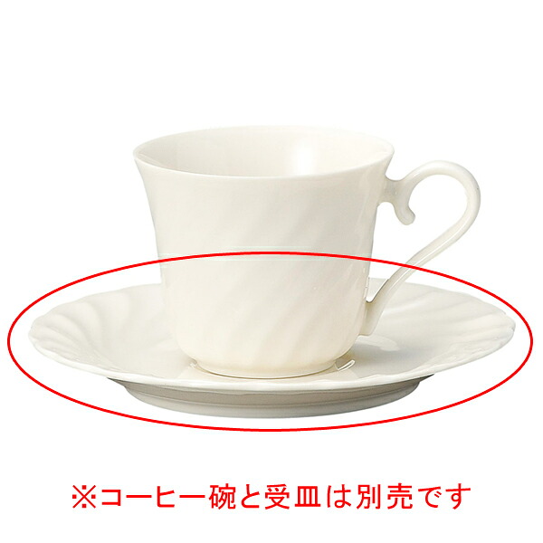 【まとめ買い10個セット品】 ツ582-048 シルキーウェーブ 兼用受皿【キャンセル/返品不可】【ECJ】｜マルシェ＆キッチンカーWORLD