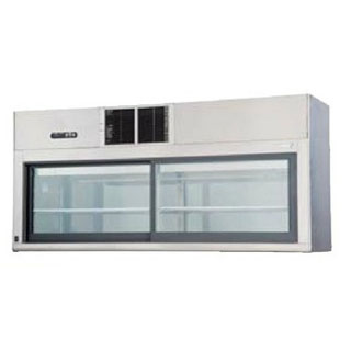 フクシマガリレイ 福島工業 幅1800mm コールドショーケース 両面ガラス扉タイプ PST-60GSSR 受注生産 【メーカー直送/後払い決済不可】 【冷水ショーケース 冷蔵ケース ショーケース ドリンク 冷蔵ショウケース】【ECJ】