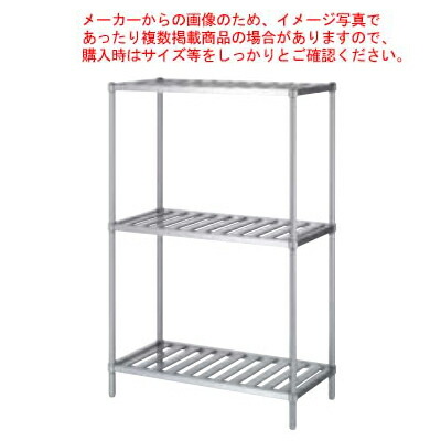 シンコー業務用ラックスノコ棚3段 RSN3-12035 1188×338×1800