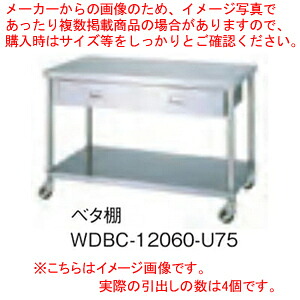 シンコー SINKO 作業台 ベタ棚 WDBC-18045 1800×450×800【法人様専用商品】【メーカー直送/後払い決済不可】 【作業テーブル 業務用 作業台 ステンレス キッチン 調理台 キッチン作業台 diy テーブル 台所 作業デスク 調理作業台 厨房機器】【ECJ】