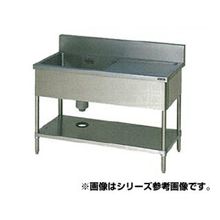 マルゼン 1槽水切付シンク BSM1-186R 【メーカー直送/後払い決済不可】 【人気 1槽 シンク 簡易 流し 一層 シンク 一槽 流し台 一槽シンク 業務用 ステンレスシンク キッチン ステンレス キッチンシンク ステンレス製 一層式 1層 シンク】【ECJ】
