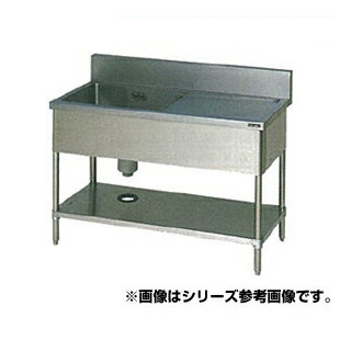 マルゼン 1槽水切付シンク BSM1X-156L 【製造業者直送/後ばらい決済不可】【一般受け 1槽 シンク 飾り気の無い 流し 一層 シンク 一槽 流し台 一槽シンク お勤め用 ステンレス鋼シンク 勝手もと ステンレス鋼 勝手もとシンク ステンレス鋼製 一層式 1層 シンク】【ECJ】 業務用シンク-業務用厨房用品-キッチン用品・食器・調理器具