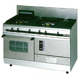 マルゼン パワークックガスレンジ MGRXS-126F 1200×600×800 １２Ａ・１３Ａ(都市屁っ放り)【製造会社直送/信用販売決済不可】【ECJ】