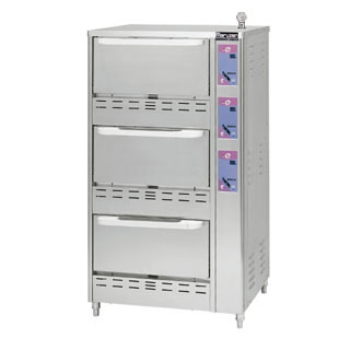 タニコー ガス立体炊飯器 TGRC-A3T　LPガス TGRC-A3T タニコー ガス式立体炊飯器 予約タイマー付 | 厨房ベース