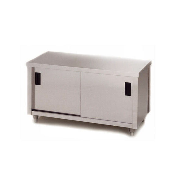 東製作所 アズマ 業務用ガス台・片面引違戸 ACG-600K 600×450×650 【メーカー直送/後払い決済不可】 【ガステーブル台 ガスコンロ 置き台 ステンレス ガス台 業務用 ガス台 キッチン コンロ台 テーブル キッチン ガス台 がすだい 販売】【ECJ】