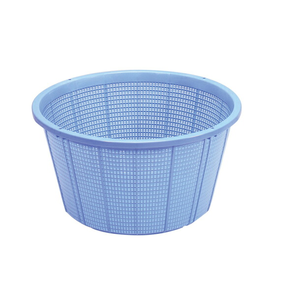 【まとめ買い10個仕かける品】 助けること ざる 40型 青色 02921-0【ECJ】 キッチン用品・食器・調理器具-ざる