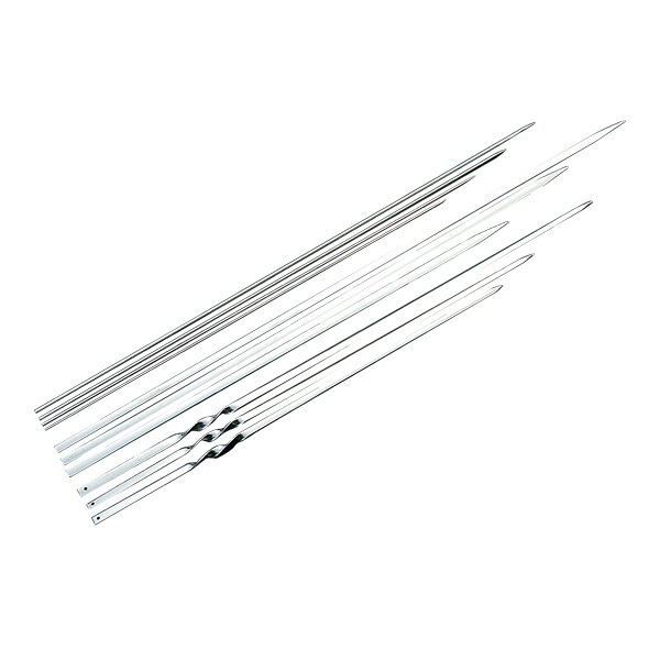 【まとめ買い10個書き割り品】18-8 魚串 φ3.0×540 (20本入) 730540【ステンレス鋼 串焼き用 くし焼き 串焼 御役目用 総やか申しつける】【ECJ】