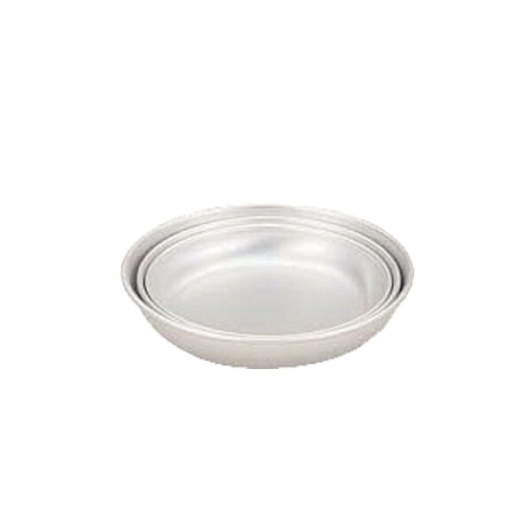 【まとめ買い10個セット品】アルミ 皿 17cm 【アルミ皿 キャンプ バーベキュー用 給食用 １7センチ】【ECJ】