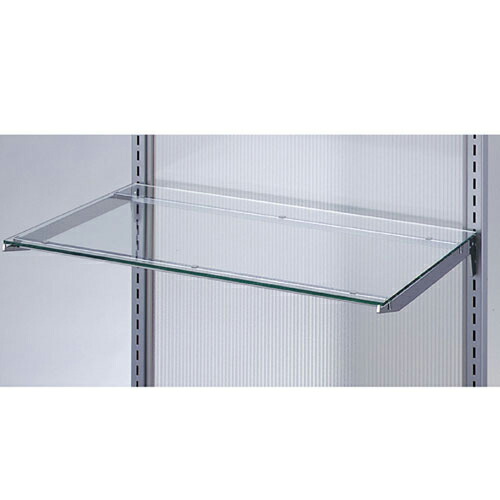 ガラス棚セットW60cm インハングタイプ 8mm厚 D40cm