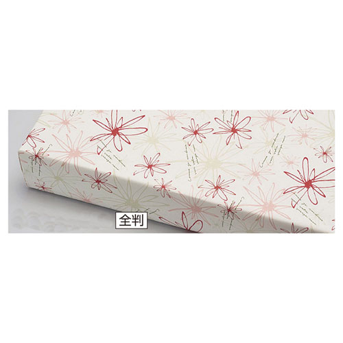 【まとめ買い10個書き割り品】御花 全判 さくら色 50枚 61-549-58-4【バス発着場機械 小物 見せびらかす 差し上げ物 ラッピング 荷造り紙 袋 疲労困憊品 バス発着場備え付け】【ECJ】