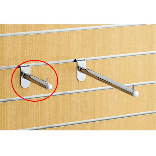 【まとめ買い10個セット品】リスタ用フェイスアウトハンガー L15cm 61-73-11-1 【店舗什器 パネル ディスプレー 棚 ハンガー店舗備品】【ECJ】