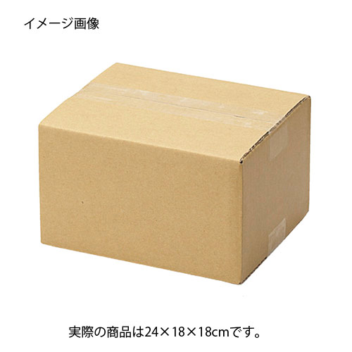 【まとめ買い10個セット品】ダンボール 24×18×18cm 10枚 61-318-3-2 【店舗什器 小物 ディスプレー ギフト ラッピング 包装紙 袋 消耗品 店舗備品】【ECJ】