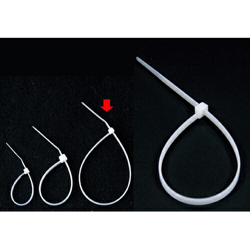 【まとめ買い10個セット品】 結束バンド L19cm 100本 61-323-2-3【ECJ】