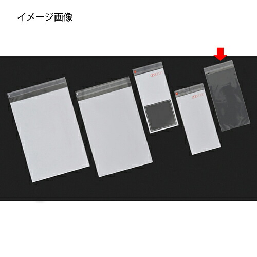【まとめ買い10個セット品】 DM用ポリ封筒 長3型(透明) 100枚 61-335-17-3 【店舗什器 パネル ディスプレー 棚 POP ポスター 店舗備品】【ECJ】