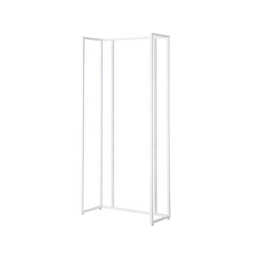 UR90 壁面タイプ ホワイト 本体 オープンタイプ 61-14-5-1 【システム什器 ユニットラック(UR) 本体 UR90 壁面タイプ 本体 ホワイト】店舗什器 ディスプレー マネキン 装飾品 販促用品 ハンガー ラッピング】【ECJ】