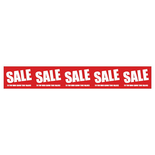 【まとめ買い10個セット品】シンプルSALE 不織布幕 61-228-7-1 【 販促用品 POP用品 ビニール幕・横幕 不織布幕 シンプルSALE 販促用品 】【 販促用品 ディスプレー 旗 国旗 紅白幕 オープン幕 フラッグ 店舗 セール 広告 商品 業務用 】【ECJ】
