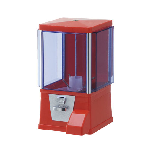 楽天市場】オリジナルコイン専用ガチャガチャ本体 赤【コイン