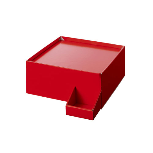【まとめ買い10個セット品】 ガチャコップ専用台 卓上1台用 赤 61-252-6-1 【メーカー直送/代金引換決済不可】【販促用品 ポスター POP ディスプレー 店舗備品】【ECJ】