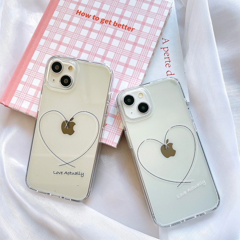 2021新作】 ハートモチーフ 韓国 ピンク iphone11Pro 軽量 iPhoneカバー