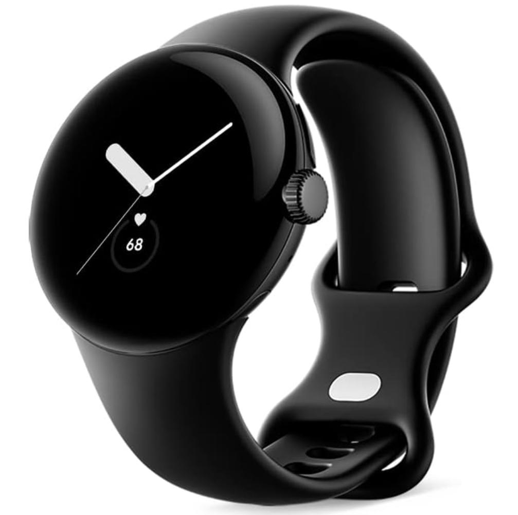 【開封済み、未当て嵌める品】Google グーグル Pixel Watch 心臓の鼓動計 Matte Black ステンレス鋼 入れもの / Obsidian 積極的 ダンス楽隊(Wifi)GA03119-TW 小
