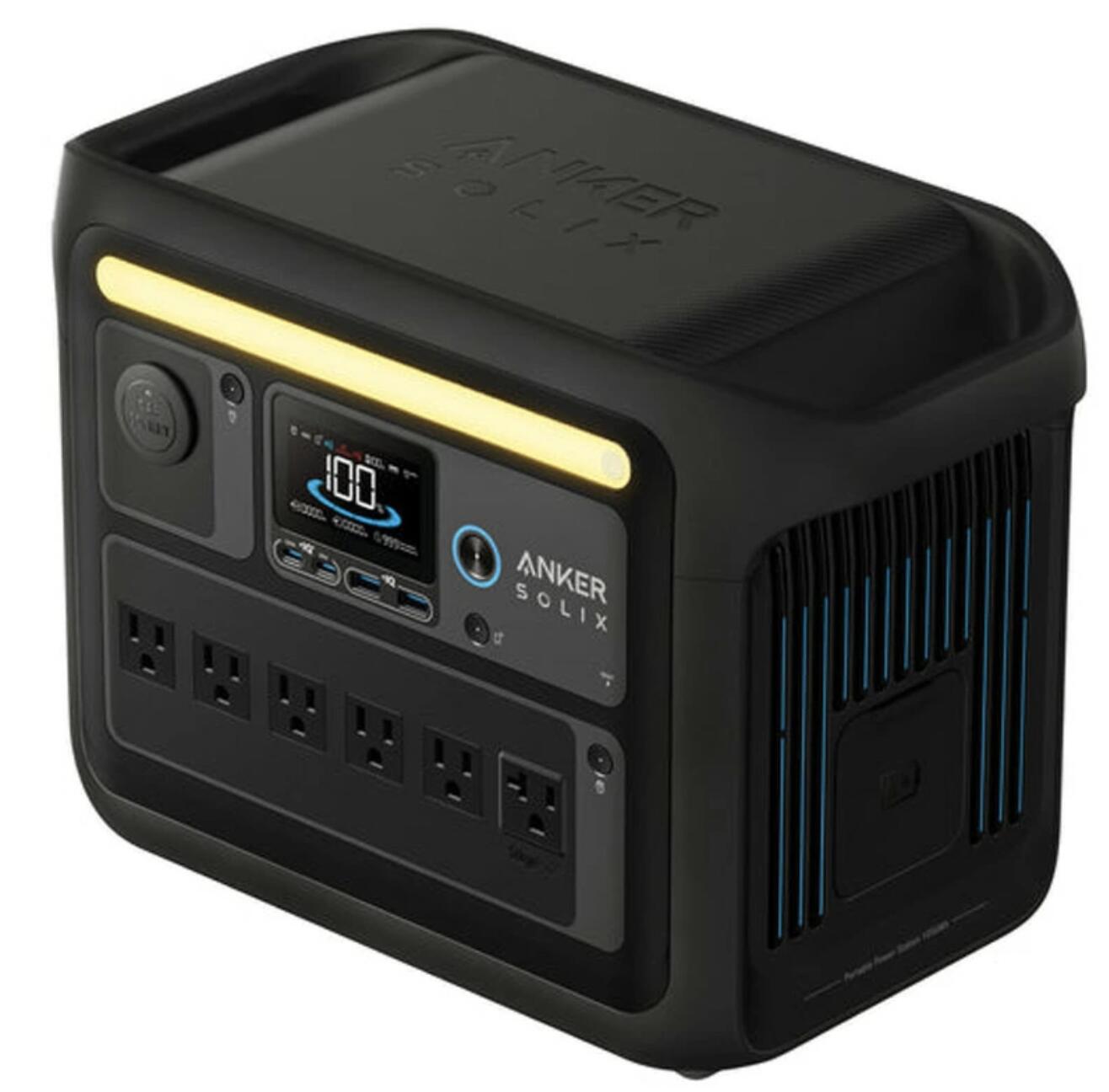 ANKER ポータブル電源SolixC800 Plus A1754511 Anker SOLIX C800 Plus Portable Power Station 1200W - Anker