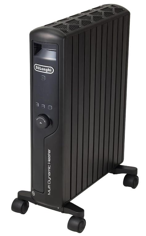 【新品】De\u0027Longhi (デロンギ) マルチダイナミックヒーター MDHU15-PB 明かり暖房器 皆無風暖房装置 節電 感づくこと取りまわし鳴らすノッブ 遠隔操作付き添い人 境界線の外側体温約60℃ 節電 [10-13畳] [つや消し黒いこと]