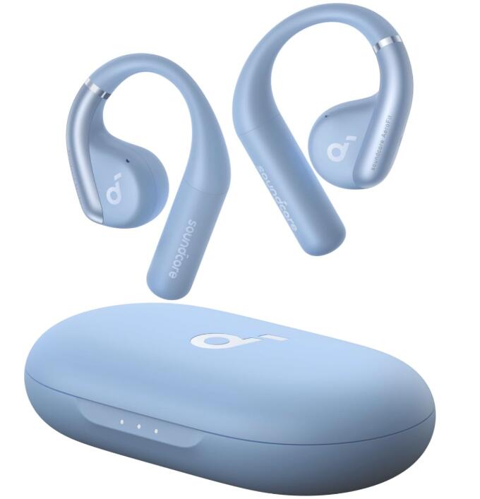 【新品】船がかり Soundcore AeroFit グレイッシュブルー A3872NG1 Anker